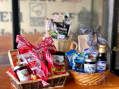 Michigan Cherry, Coffee, & Blueberry Lovers Basket