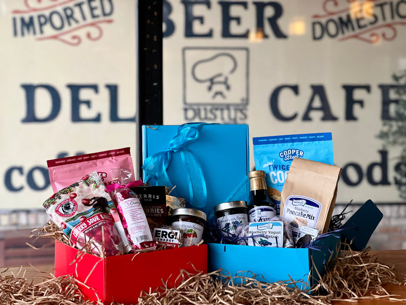 Michigan Cherry, Coffee, & Blueberry Lovers Basket