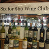 Six for $60 Wine Club
